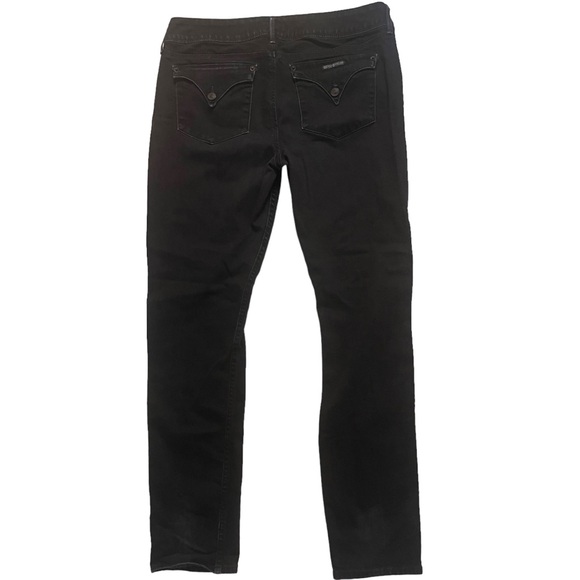 ❤️ Hudson Collin Skinny Black Jeans 32 - Picture 3 of 8